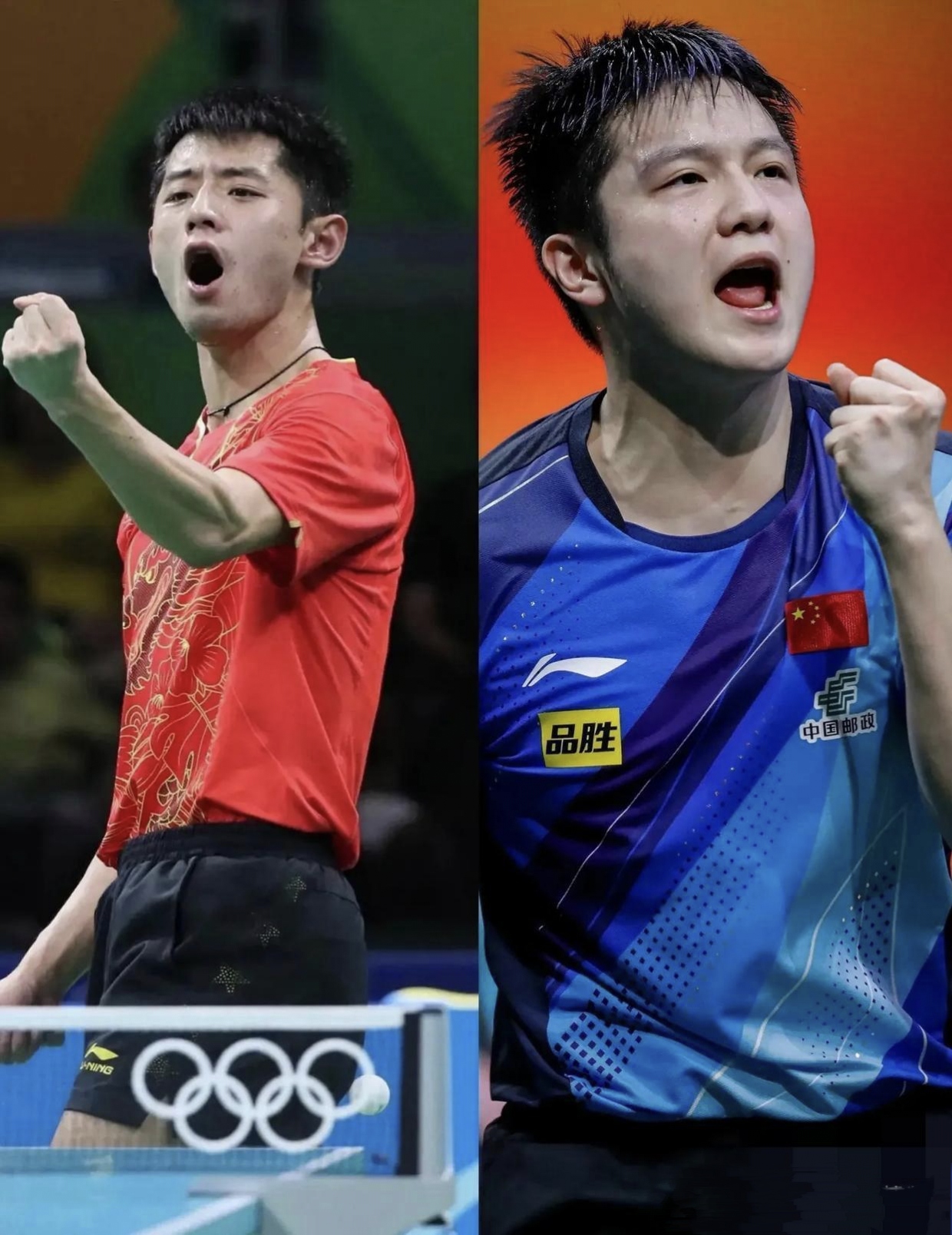 包含比利时乒乓球队翻盘英国乒乓球队，张继科统治全场的词条