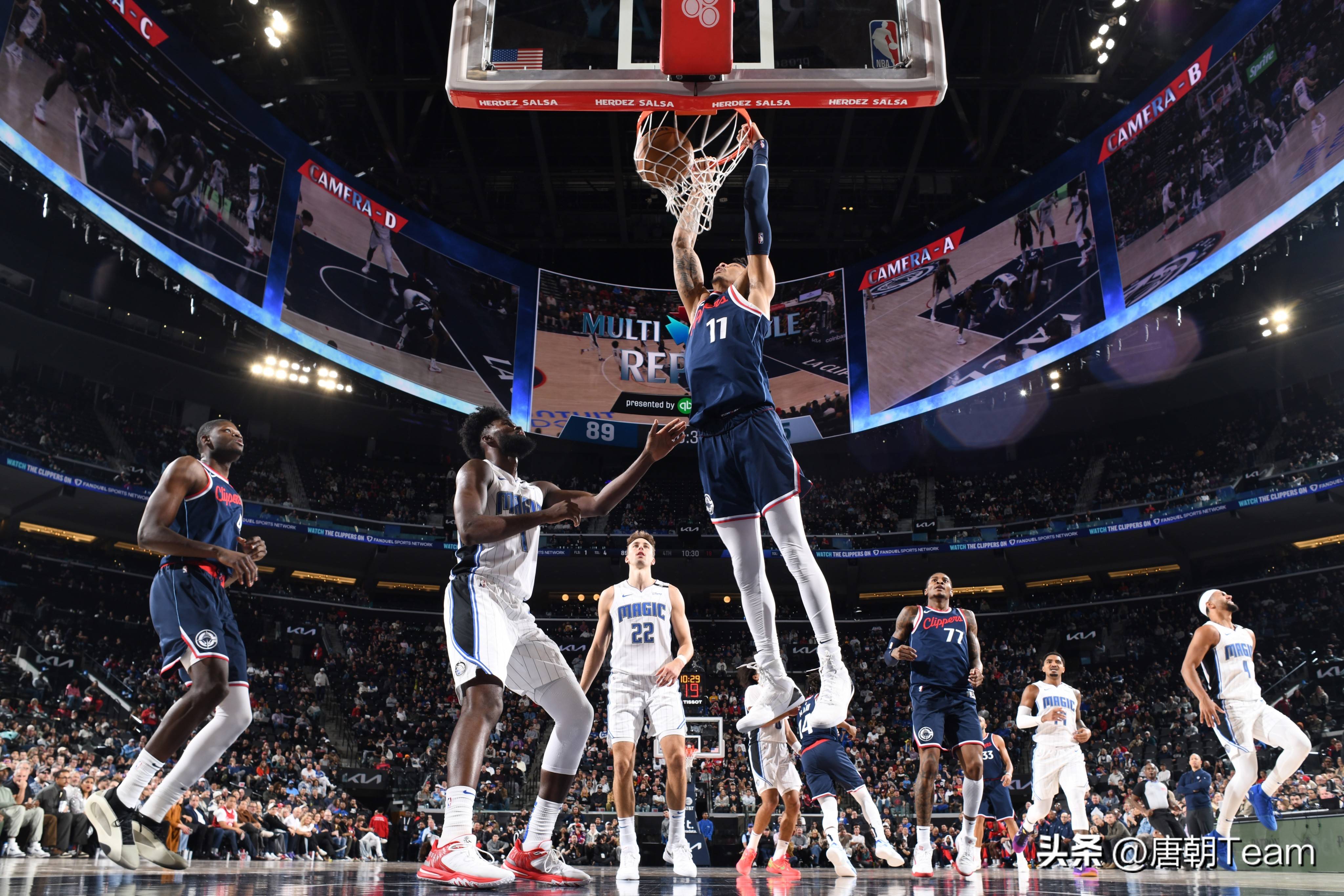 篮网力克快船，麦科勒姆高光表现